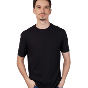 black t-shirt